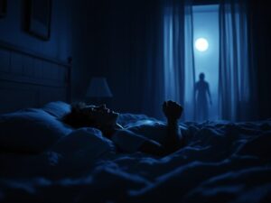 Lire la suite à propos de l’article Paralysie du sommeil : ces 7 secondes où tu te crois condamné… et ce que ça révèle vraiment